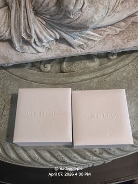 Pandora Jewelry Boxes - Set of 2 Bracelet Boxes Gift Box Storage Box Packaging